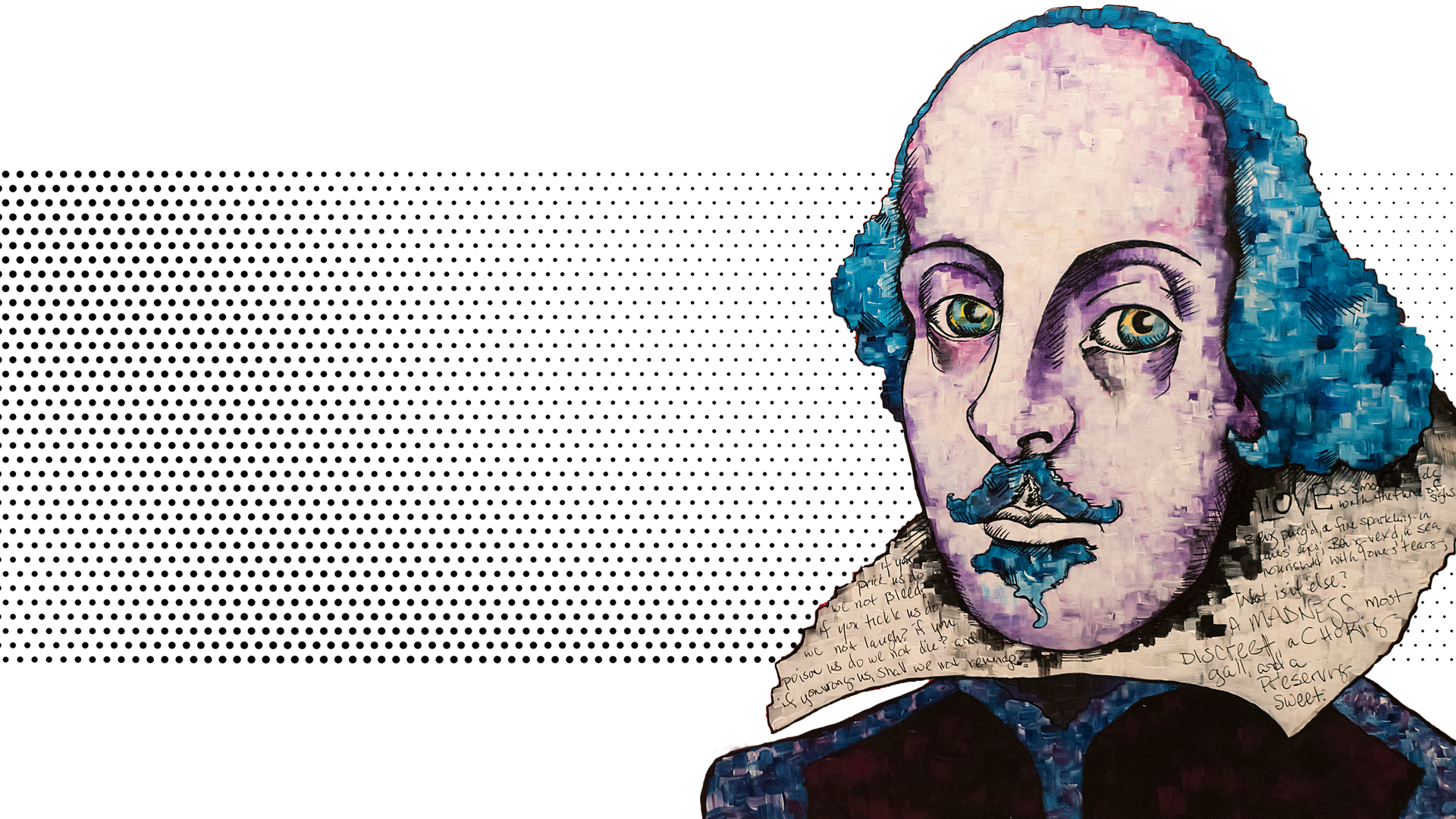 Shakespeare detail by Jessi Miller